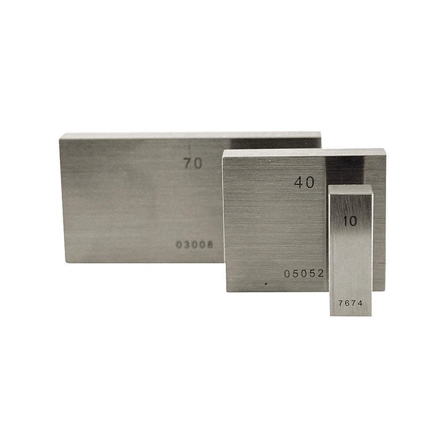 MITUTOYO 611304-531 Gage Block,0.004" Nominal Size