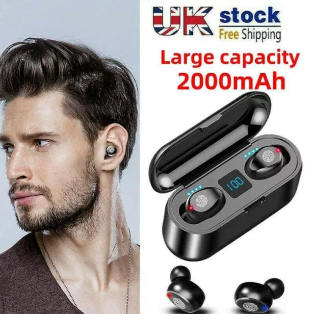 Bluetooth Wireless Earbuds Headphones Earphones Headset Tws Mini Stereo 5.0 Pro