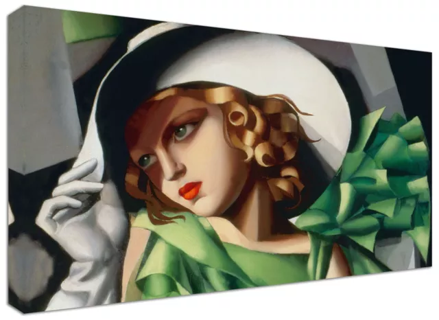 Quadro moderno Tamara De Lempicka Donna - Arredo Arte Stampa su tela Intelaiato