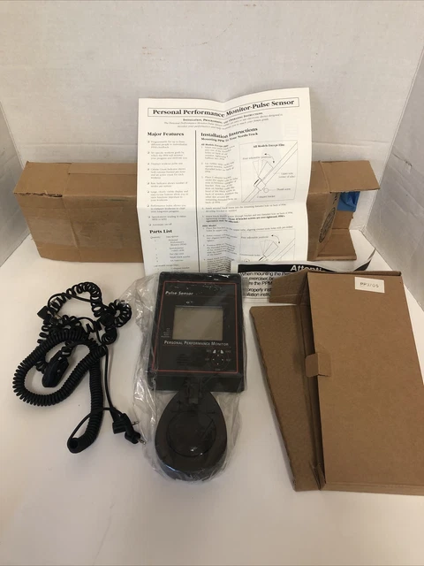 Vintage NordicTrack Pro Skier Personal Performance Monitor Pulse Sensor w Cord