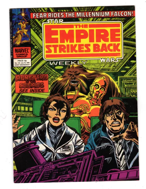 STAR WARS WEEKLY #125  (JULY 16th 1980) Empire Strikes Back  Marvel UK VFN