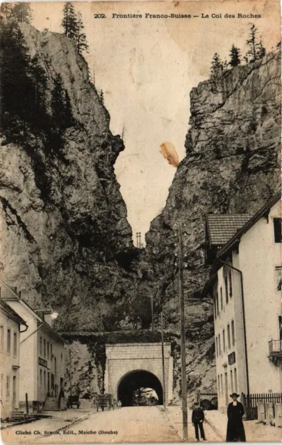 CPA Frontiere Franco-Suisse - Le Col des Roches (183600)