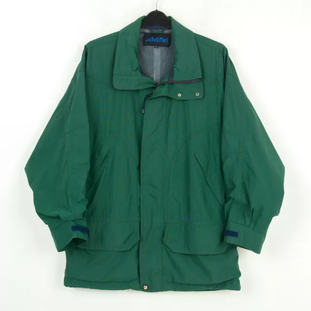 Schoffel Venturi Hommes M Veste Pluie Manteau Ue 50 Plein Coupe-Vent Vert Bleu