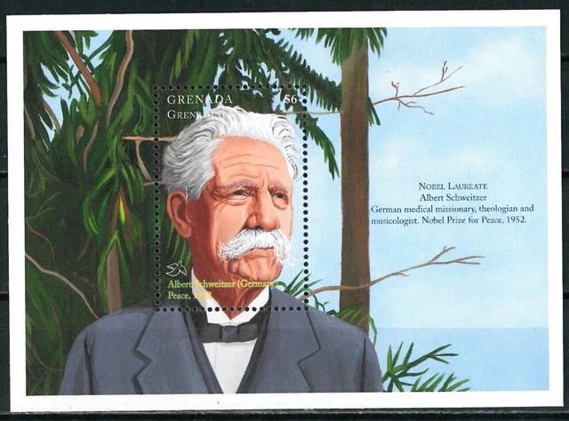 GRENADA GRENADINES 1995 The 100th Anniversary of Nobel Trust Fund - MNH