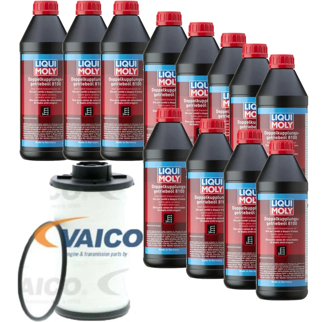 LIQUI MOLY 8100 DSG Transmission 12L Vaico Filtre de Transmission pour ...
