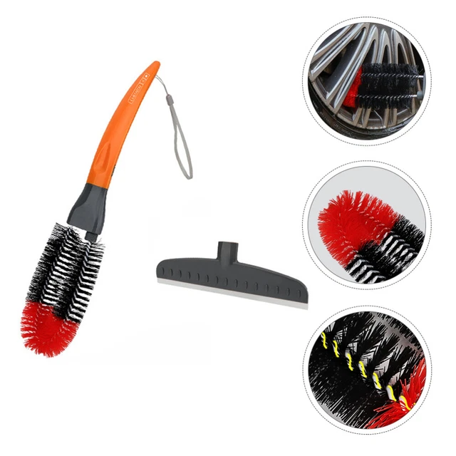 Spazzola Pulizia Abs Auto Auto Spazzola Ruota Auto Detergente Maniglia Lunga