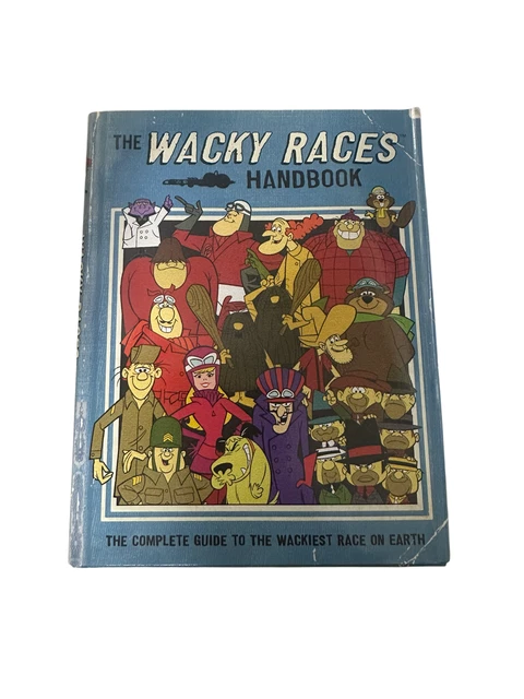THE WACKY RACES Handbook Hanna-Barbera Cartoon Complete Guide 2010 £9. ...
