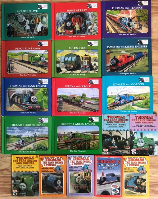 JOB LOT OF 18 various Thomas the Tank Engine children's books £7.50
