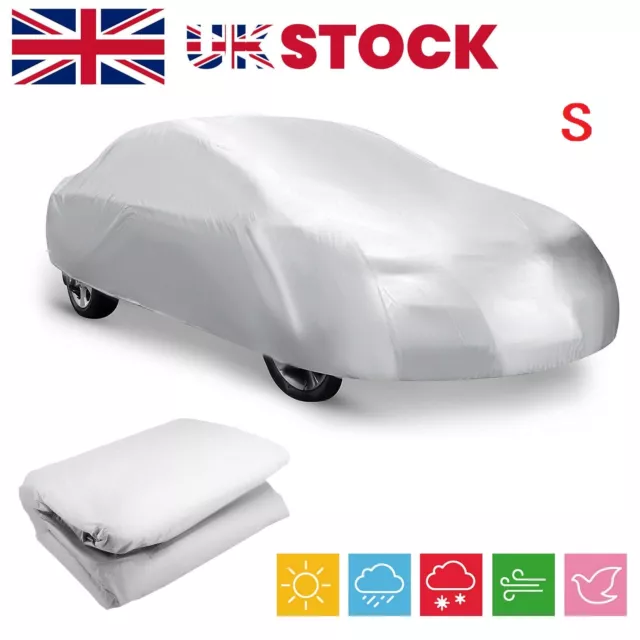 Small Size S Full Car Cover Uv Protection Waterproof Breathable Light Material