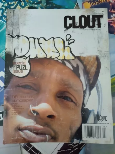 Clout Graffiti Magazine 90's & Naughties Old Skool Classic ft Touch