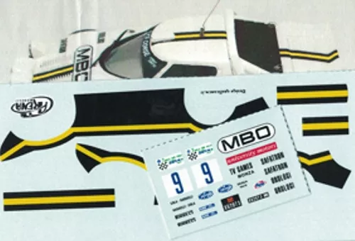 decal 1/43 LANCIA STRATOS Gr.4 "MBO" 1° RALLYE 2 VALLI 1978  Arena D416