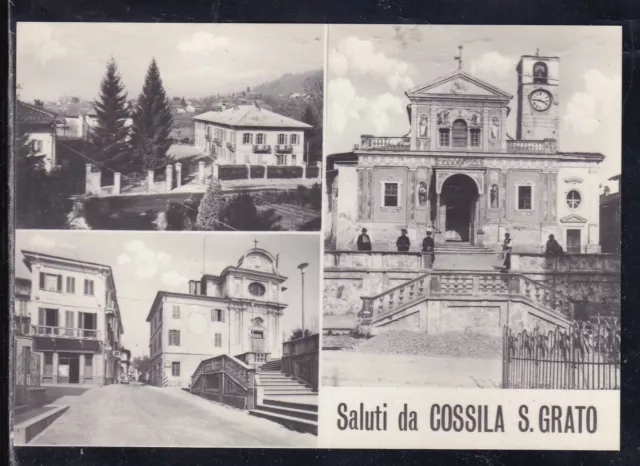 Cartolina Saluti da Cossila S. Grato VEDUTINE AG945