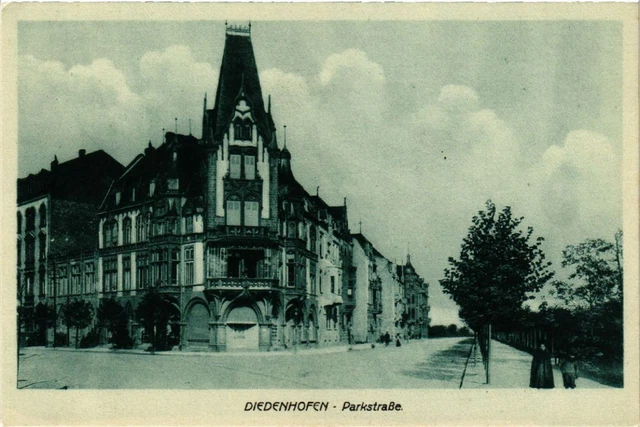CPA AK DIEDENHOFEN - Parkstrasse (454791)