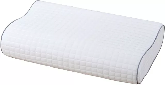 Memory Foam Pillow Stay Cool Zipper Cover King Queen Contour Miracle Gusset Firm 3