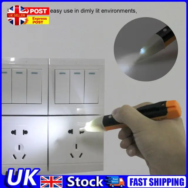 Electric Indicator Socket AC Power Outlet Voltage Detector Sensor Test Pen UK