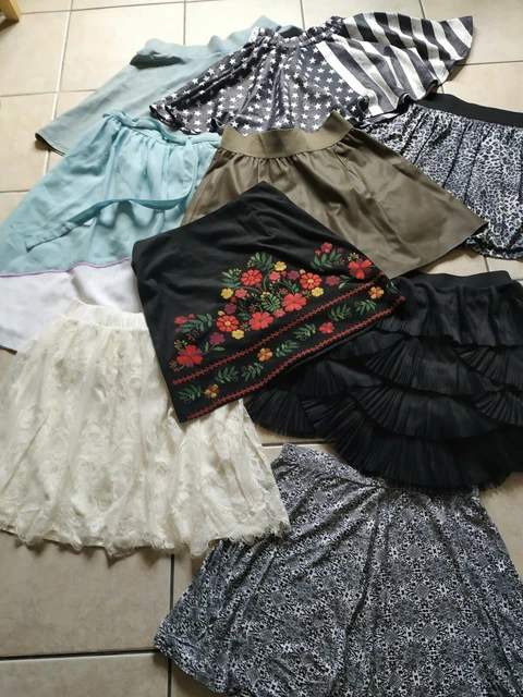 Lot de travail mélange de jupes femmes 9 pièces marques mixtes et tailles 8/10