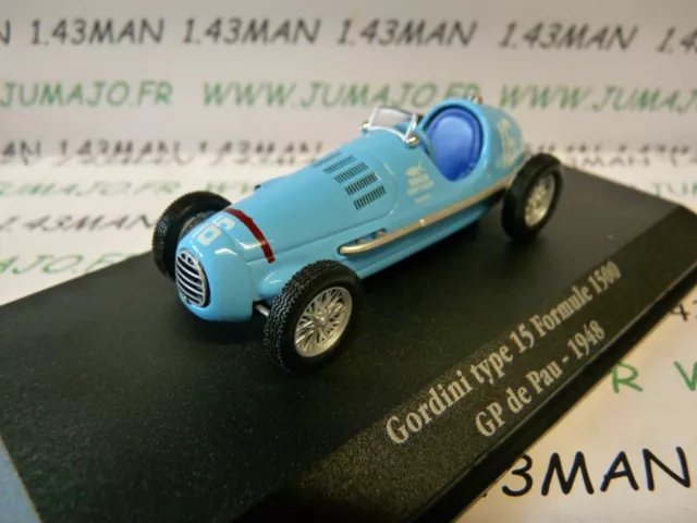GOR16 Voiture saga GORDINI atlas ELIGOR GORDINI Type 15 F 1500 GP Pau 1948 #16