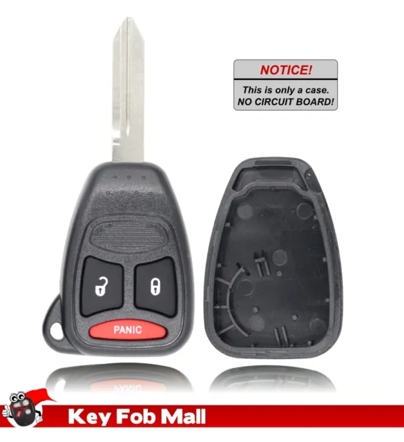 New Key Fob Remote Shell Case For a 2006 Jeep Grand Cherokee w/ 3 Button