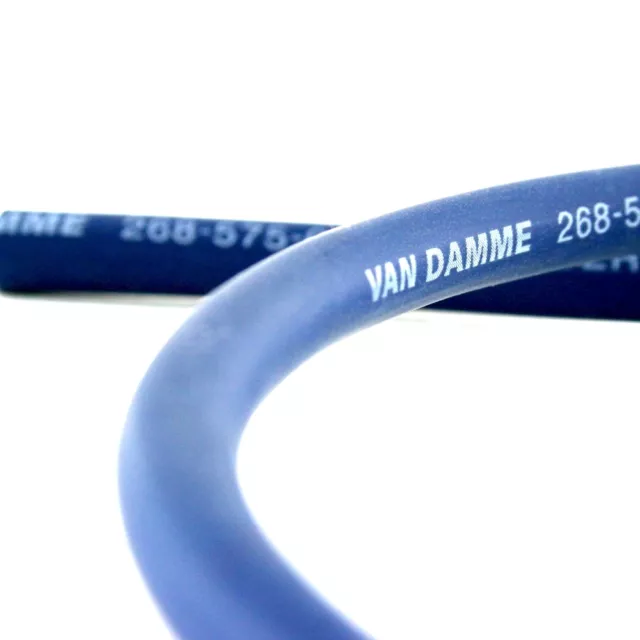 Câble d’Haut-Parleurs – Van Damme 2x2.5mm Blue Series Twin Axial non terminé 8m