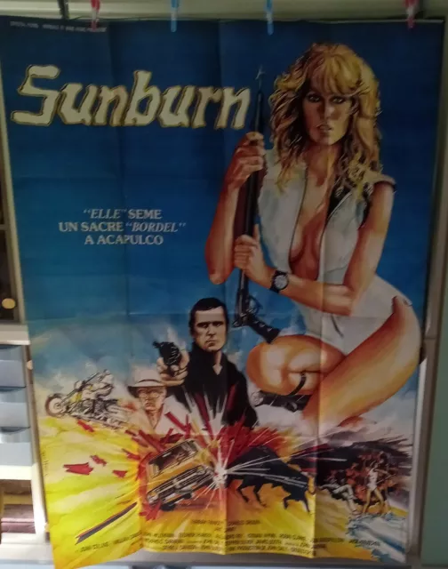 SUNBURN  affiche cinema originale