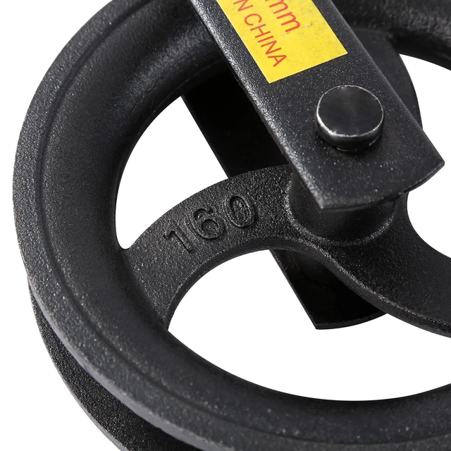 Handwheel Rope KATSU PULLEY WHEEL 180mm, Hanging Hand Wheel Rope Pulley Block with ...