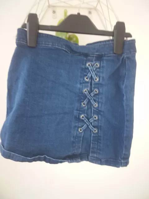 Next Girls Denim Skirt Aged 10yrs