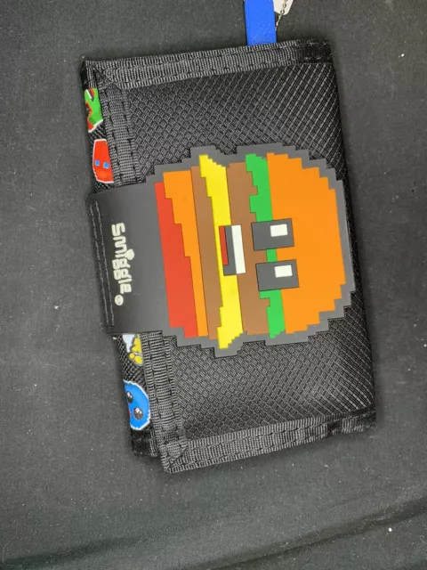 NUOVO portafoglio cheeseburger ragazzi Smiggle e slot ID