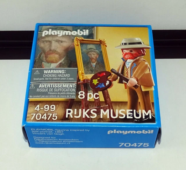 Playmobil 70475 Van Gogh - Auto-retrato Número de peças 8