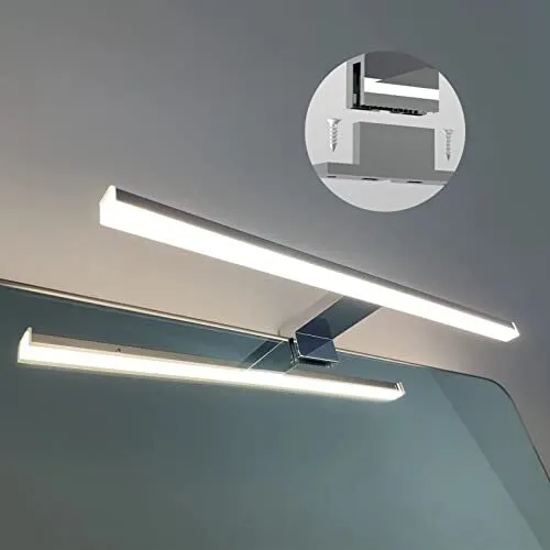 DILUMEN LAMPE POUR Miroir LED Salle de Bains 40cm 10w 800lmBlanc Neutre  4000k EUR 49,63 - PicClick FR