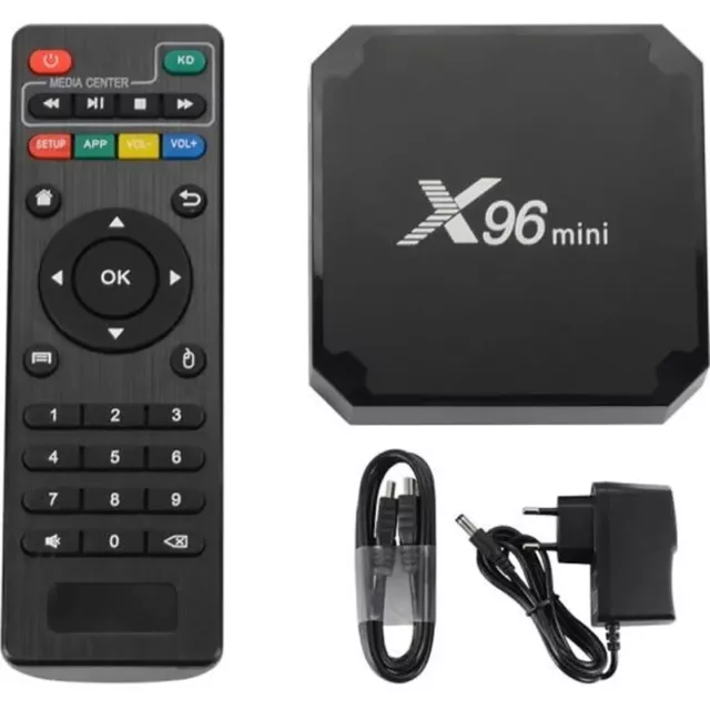 X96 Mini Android TV Box Amlogic S905W Quad Core 2 GO 16 GO 4K HD WiFi FR Neuf