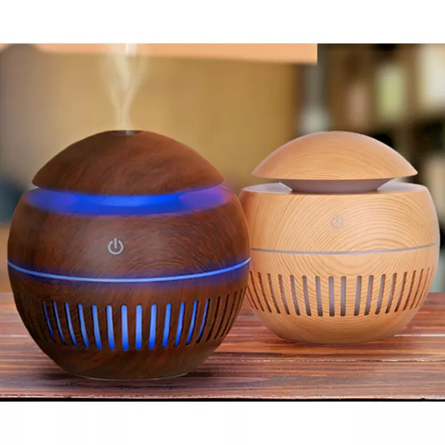 Electric Air Diffuser Aroma Oil Humidifier Night Light Up Home Relax Defuser LED