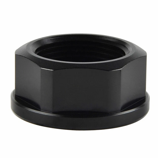 KTM 790 DUKE 20182022 REAR AXLE SPINDLE FLANGED NUT ALUMINIUM BLACK