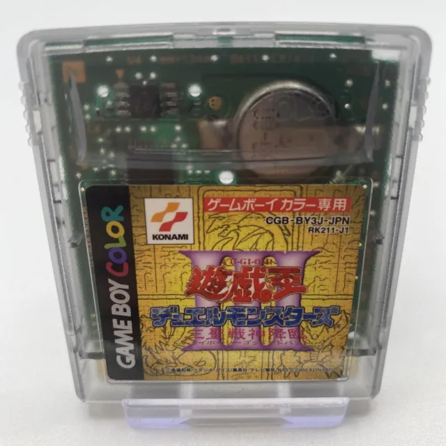 Genuine Yu Gi Oh! Duel Monsters 3 Nintendo Gameboy Color NTSC-J Japanese