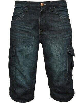 JACKS Herren Jeans Cargo Shorts 50180 Ballad Blue 