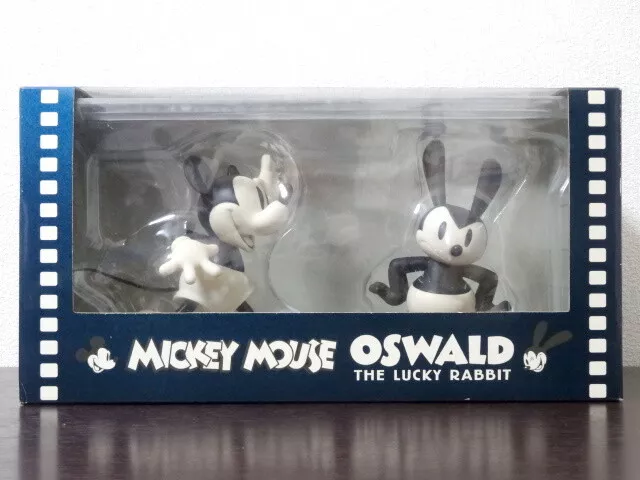 Medicom Toy Disney Mickey Mouse Oswald the Lucky Rabbit New Figure VCD 2pcs Set