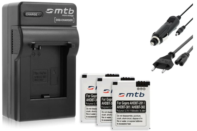 GoPro - Batterie additionnelle BacPac pour HERO4, HERO3+, HERO3