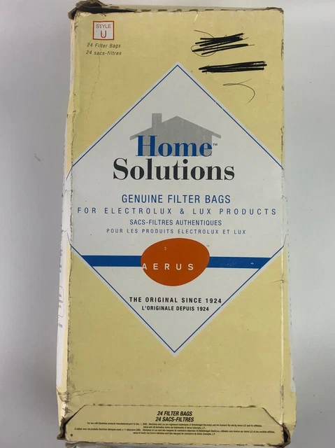 Genuine Electrolux Upright Vacuum Cleaner Bags STYLE U  Lot of 19