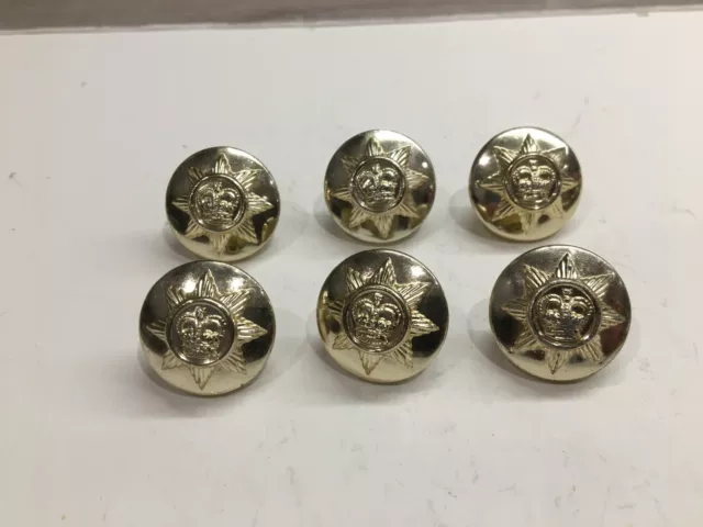 Royal Transport Corps Buttons 6 X 19mm