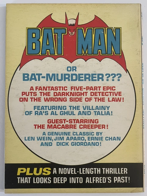 Best of DC Blue Ribbon Digest #9 (1981) Batman VG/FN or Better 9