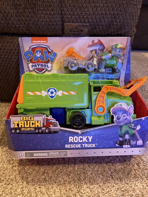 PAW PATROL BIG Truck Pups Rocky *RARE* hard to find* £60.88 - PicClick UK