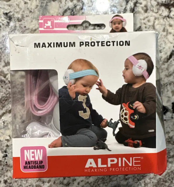 Alpine Muffy Baby Ear Muff Protection Newborn/Babies 3 - 36 Months Noise Cancel