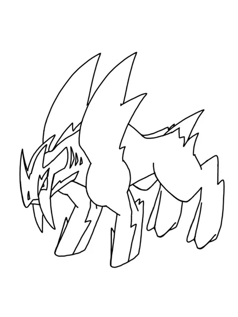 Anime Malbuch mit 95 Monster-Motiven - Sammel-Monster ähnlich Pokemon, Digimon,