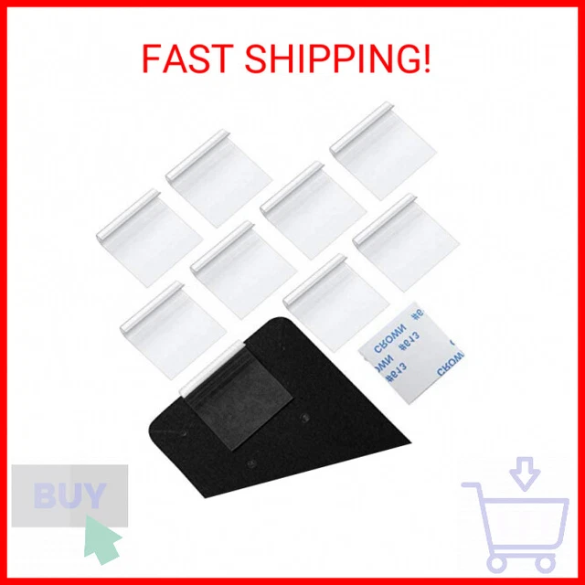 150 Pieces Earring Card Adapter Self-Adhesive Lip Adapter Plastic Lip Hanger for