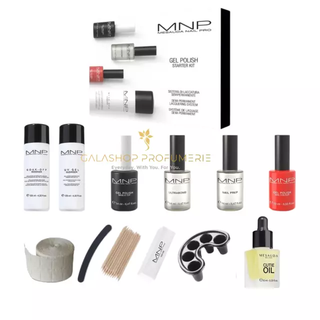 Kit Complet Mesauda Vernis Gel Semi Permanent Professionnel UV Ongles à