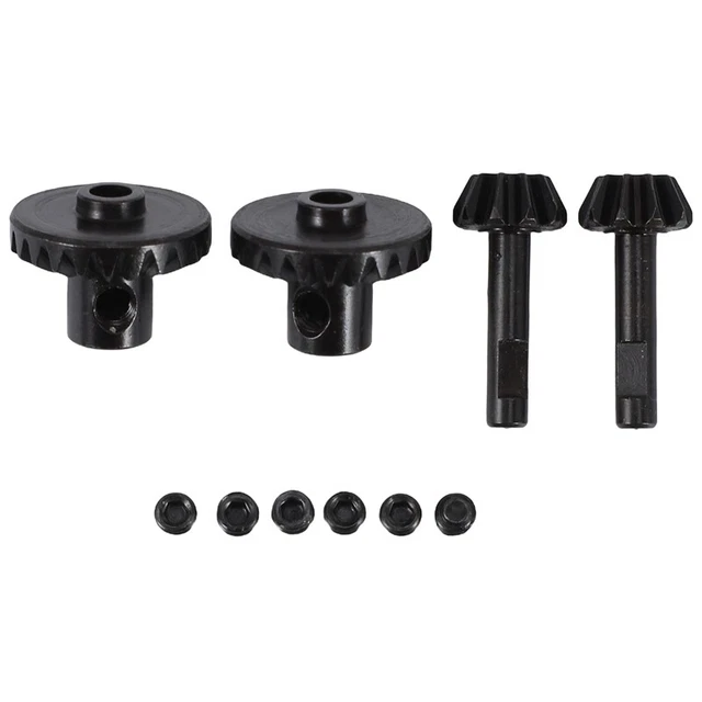 RC Auto Parte Metallo Upgrade Metallo Anteriore e Asse Albero Denti J6B3