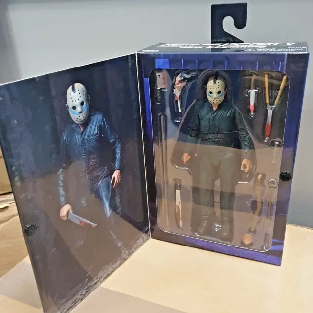 Neca Friday The 13Th Part 5 Roy Burns Jason Voorhees Ultimate Action Figure Real