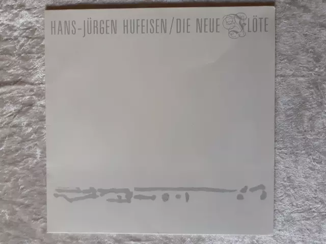 Hans Jürgen Hufeisen - Die neue Flöte - Teldec 244 166-1
