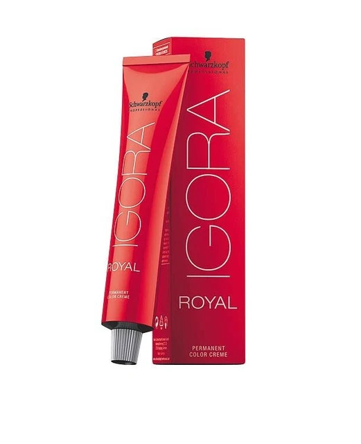 Schwarzkopf Igora Royal 60 ML Coloration Cheveux Permanent Crème Haarefärben