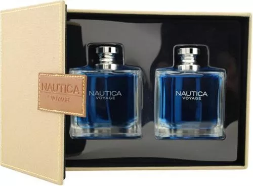 Nautica Voyage Gift Set Men 3.4 fl.oz EDT spray + 3.4 fl.oz Aftershave Liquid