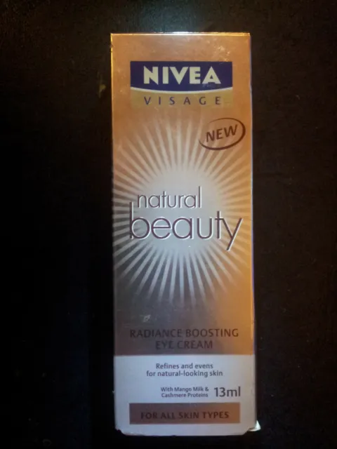   BNIB Nivea Visage Natural Beauty Eye Cream Christmas Birthday Gift UK STOCK 